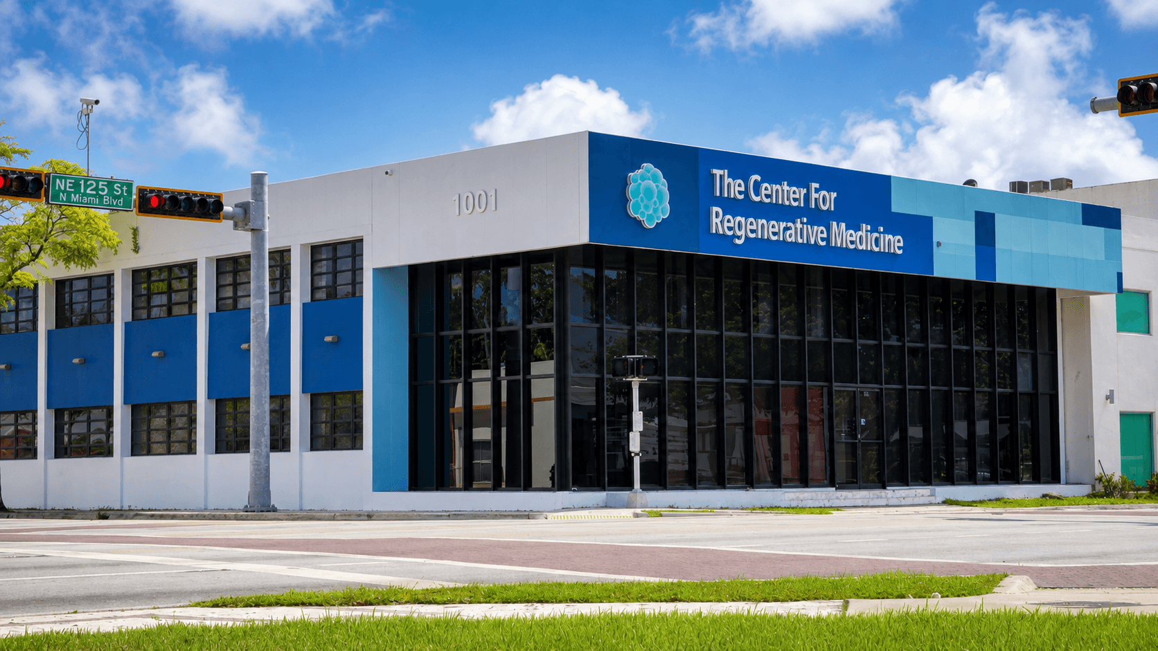 Center for Regenerative Medicine clinic exterior in Miami